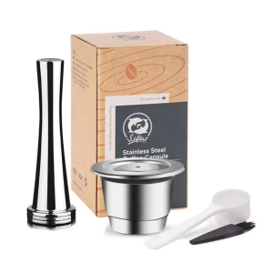 קפסולת קפה חכמה תואמת נספרסו + משקולת דחיסה